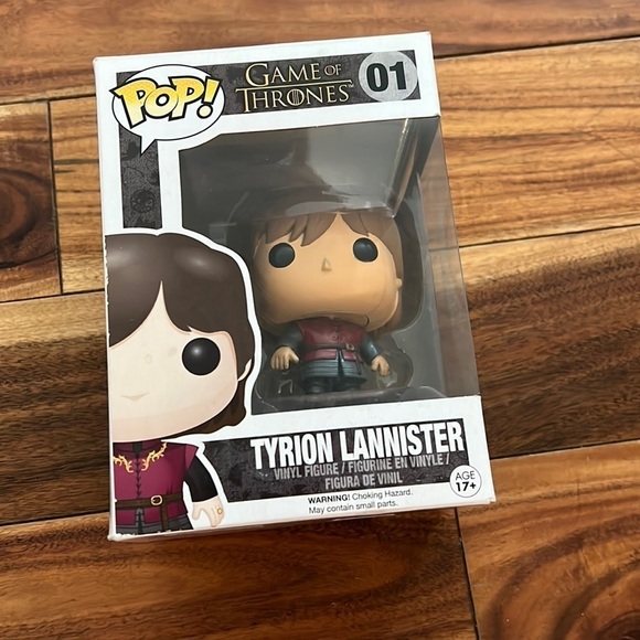 NWT NIB Funko Pop! Tyrion Lannister 01 Game Of Thrones Vinyl Figure - Picture 2 of 7